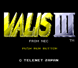 Valis III screenshot 4 for TurboGrafx CD